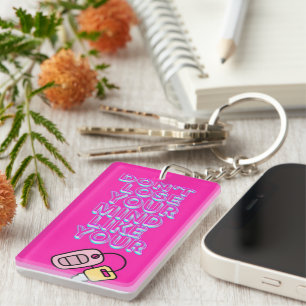 Acryl sleutelhanger