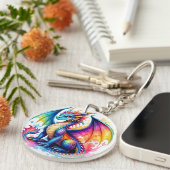 Acryl sleutelhanger (Voorkant Rechts)