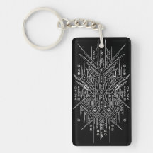 Acryl sleutelhanger