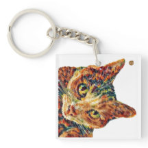 Acryl sleutelhanger