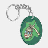 Acryl sleutelhanger (Voorkant Links)