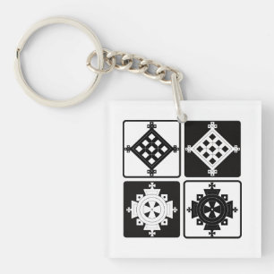 Acryl sleutelhanger
