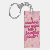 Acryl Sleutelhanger bubbel (Voorkant Links)