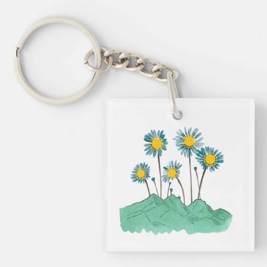 Acryl Sleutelhanger Kazachstan (voorkant)