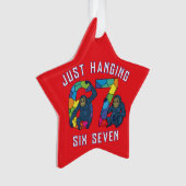 Acryl sleutelhanger ornament (voorkant)