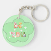 Acryl Sleutelhanger | Wees jezelf (Achterkant)