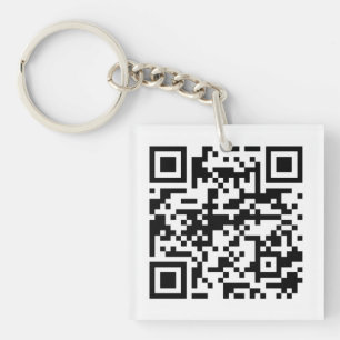 Acryl Sleutelhangers – QR-code/Logo toevoegen