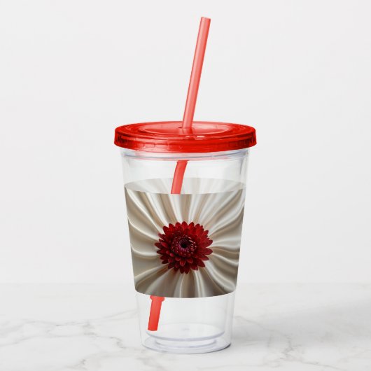 Acryl Tumbler met Japan Kleuren Ontwerp Acryl Drinkbeker (Achterkant)