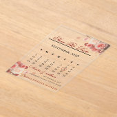 Acryl uitnodiging save the date acryl uitnodigingen (Laagn)