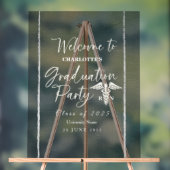 Acryl Verpleegkundige Medisch Afstuderen Welkomstb Acryl Bord (Neutraal)