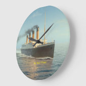 acryl wandkast grote klok (Hoek)