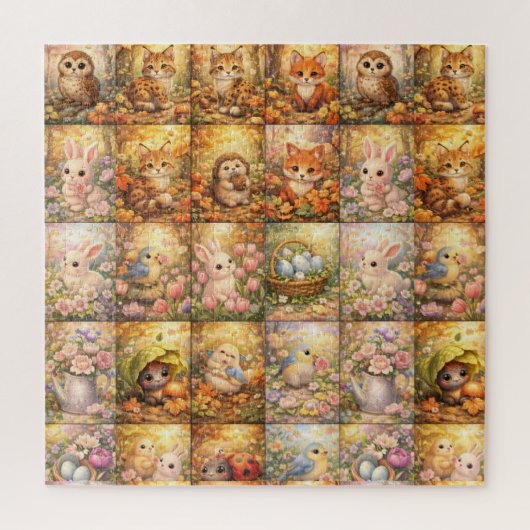 Acryl Wandkunst Legpuzzel (Verticaal)