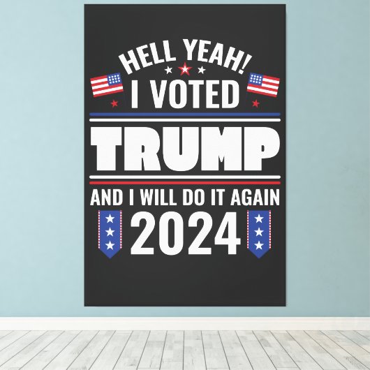 Acryl Wanduhren Canvas Afdruk (Insitu (Houten vloer))