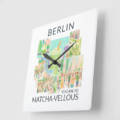 Acryl Wanduhren Vierkante Klok (Hoek)