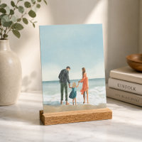 Acrylblok | Kunstwerk Uploaden Foto Weergave