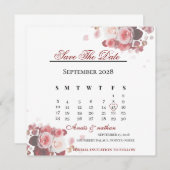 Acrylenen uitnodiging save the date (Voorkant / Achterkant)