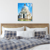 Acrylgebouw Canvas Afdruk (Insitu (Slaapkamer))