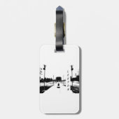 Acrylhoudend Bagagelabel (Achterkant verticaal)