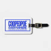 Acrylhoudend Bagagelabel (Voorkant horizontaal)