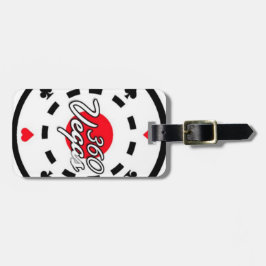 Acrylhoudend Bagagelabel