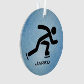 Acrylhoudend Ornament met een aangepast toerental (voorkant)