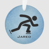 Acrylhoudend Ornament met een aangepast toerental (voorkant)