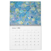 Acrylic Artwork Wall Calendar Kalender (Jan 2026)