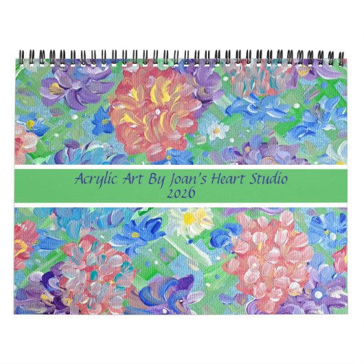Acrylic Artwork Wall Calendar Kalender (Hoes)
