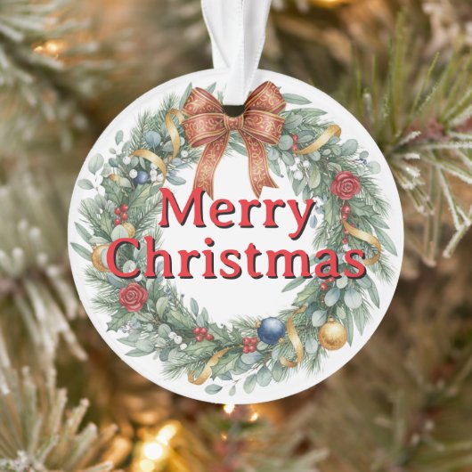 Acrylic Christmas Tree Ornament with family photo (Arbre)