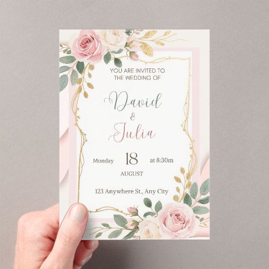 Acrylic Invitation (In situ (ordinateur de poche))