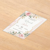 Acrylic Invitation (Poser)