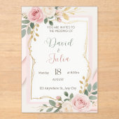 Acrylic Invitation (Recto)