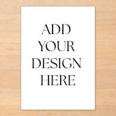 Acrylic Invitation (Recto)