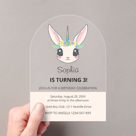 Acrylic Invitation (In situ (ordinateur de poche))