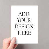 Acrylic Invitation Acryl Uitnodigingen (Insitu (Draagbaar))