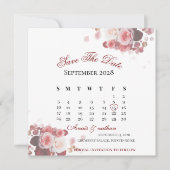 Acrylic Invitation save the date  (Devant)