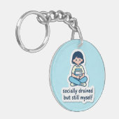 Acrylic Keychain (Voorkant Links)