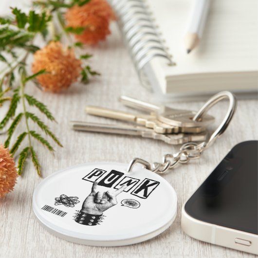 Acrylic Keychain (Voorkant Rechts)