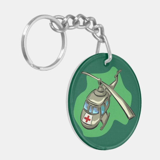 Acrylic Keychain (Voorkant Links)