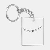 Acrylic Keychain (Voorkant Links)