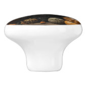 Acrylic Keychain Keramische Knop (Zijkant)