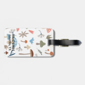 Acrylic Luggage Tag Bagagelabel (Achterkant horizontaal)