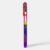 Acrylic Neon Colors Paint Splatter Splash Abstract Case-Mate iPhone Case (Achterkant / Links)