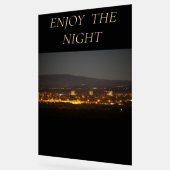Acrylic Sign ENJOY THE NIGHT Acryl Bord (Hoek)