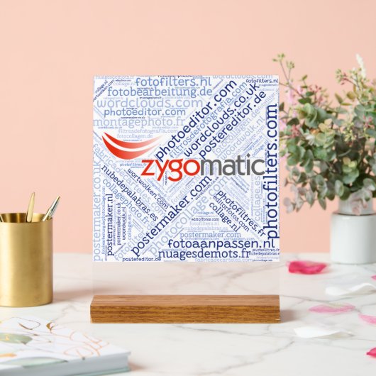 Acrylic Sign (square) (Mariage)