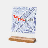 Acrylic Sign (square) Acryl Bord (Hoek)