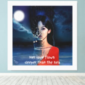 Acrylic Wall Art Canvas Afdruk (Insitu (Houten vloer))