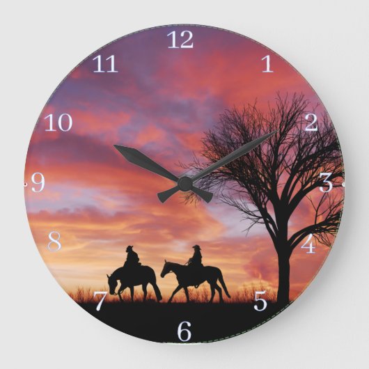 Acrylic Wall Clock Grote Klok (Voorkant)