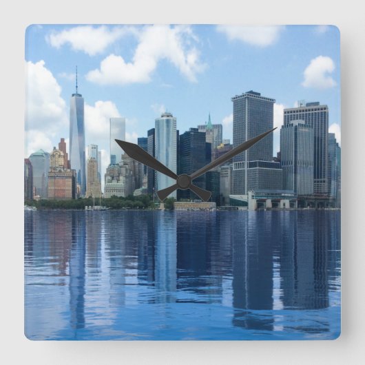 Acrylic Wall Clock Vierkante Klok (Voorkant)