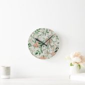 ACRYLIC WALLCLOCK : WILLIAM MORRIS : JASMINE RONDE KLOK (Huis)